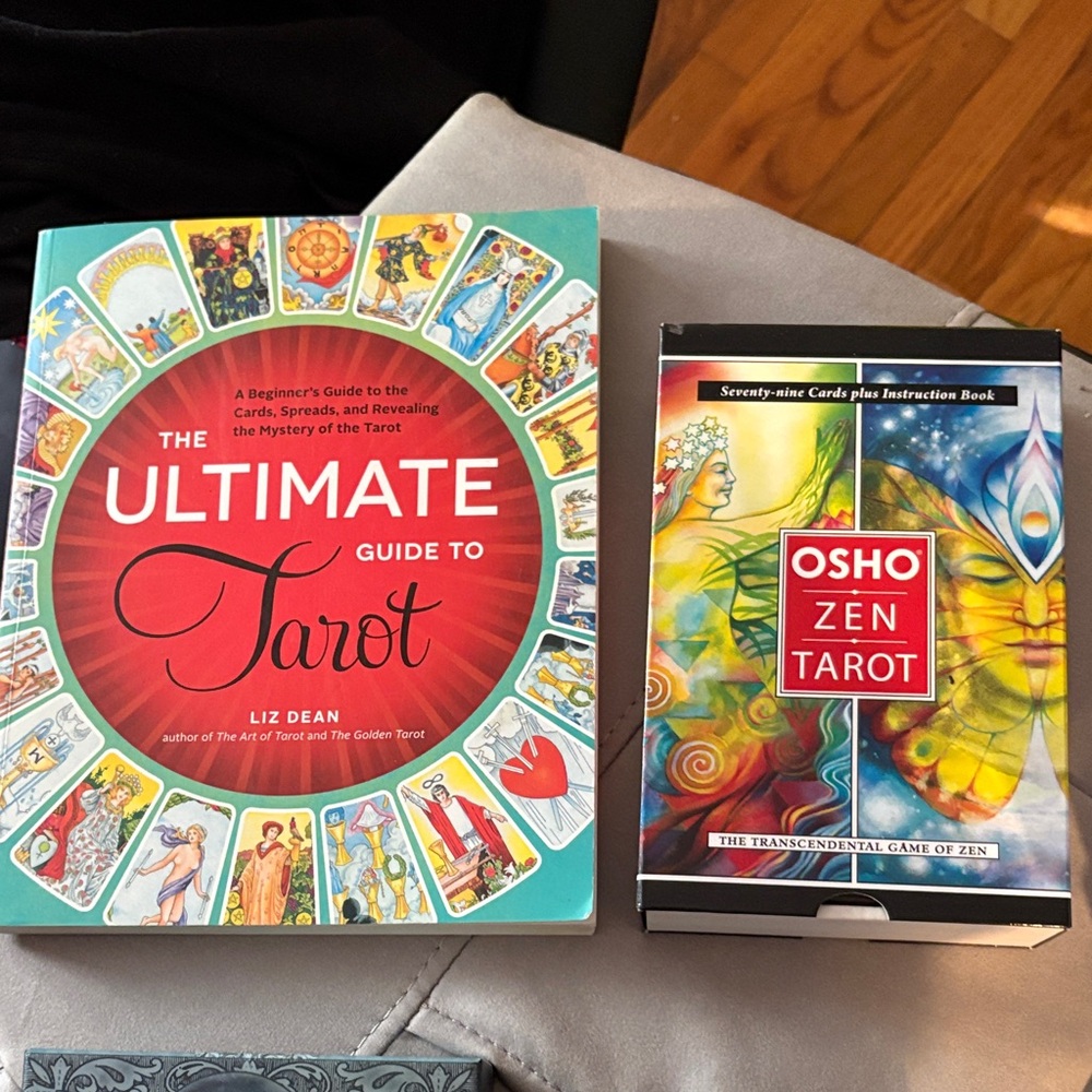 OSHO ZEN tarot and the ultimate guide to Tarot by Liz Dean